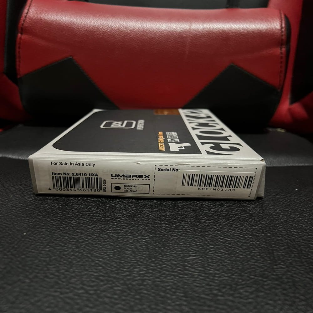 Umarex VFC Glock G42 GBB Airsoft – Licensed Compact Gas Blowback Pistol 6mm (12)