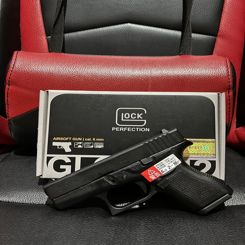 Umarex VFC Glock G42 GBB Airsoft – Licensed Compact Gas Blowback Pistol 6mm (16)